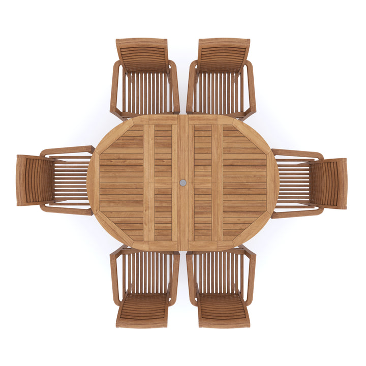 premium outdoor teak dining set