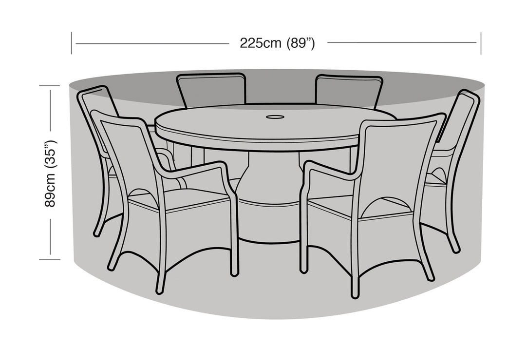 150 Garden Round Set Cover