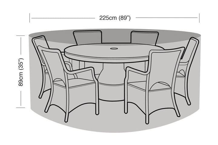 150 Garden Round Set Cover