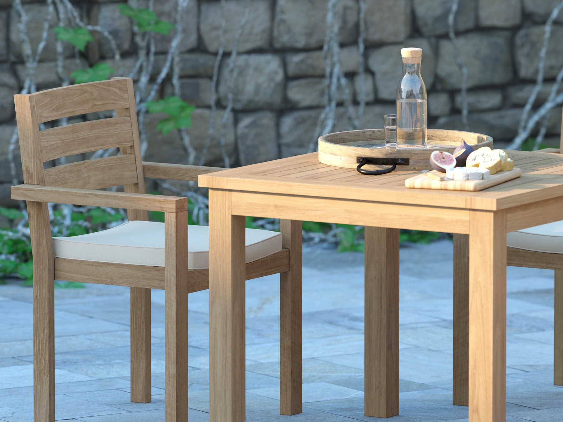 Garden furniture teak