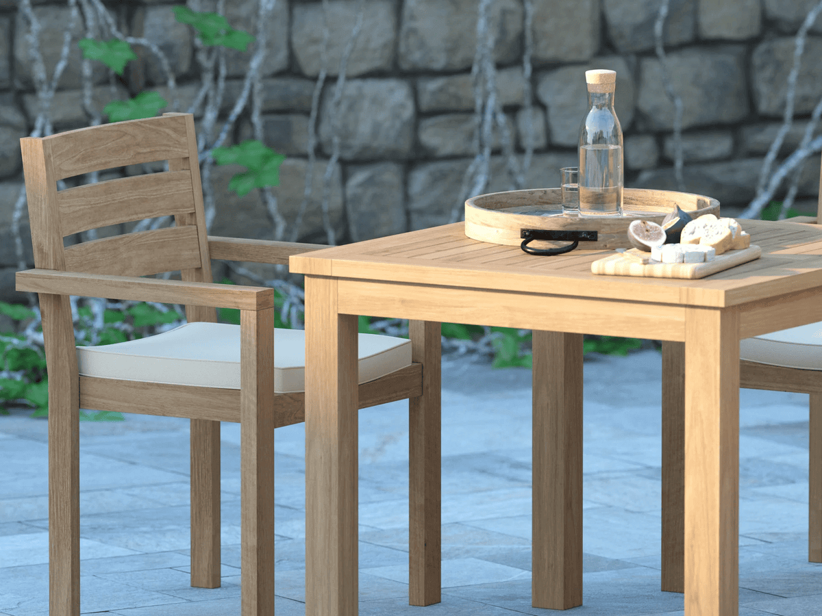 Luxury teak garden furniture