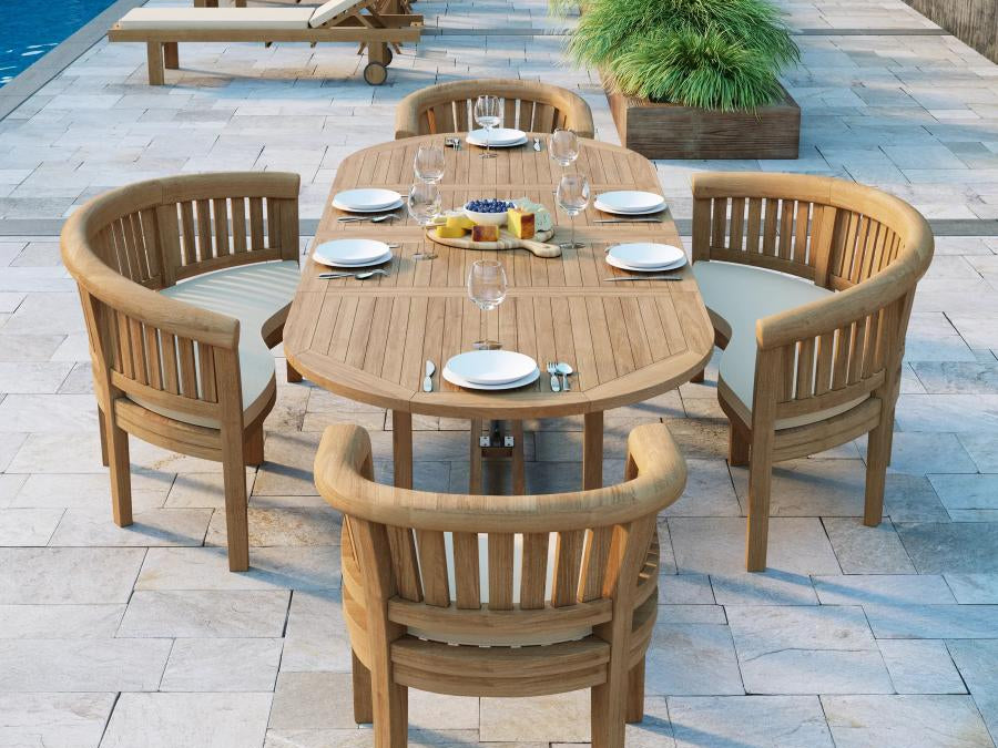 Outdoor teak garden furniture