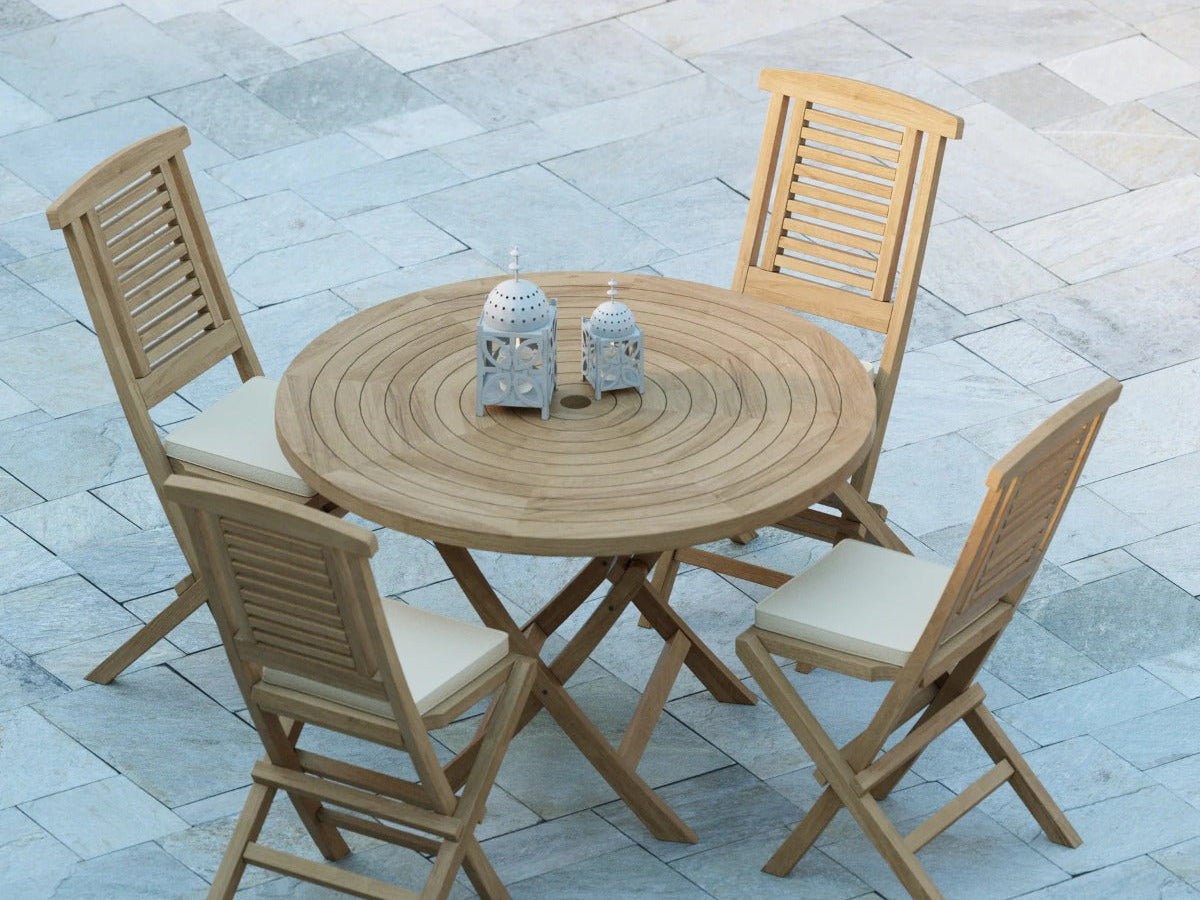 Teak garden dining sets