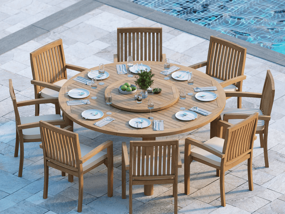 Teak outdoor garden furniture
