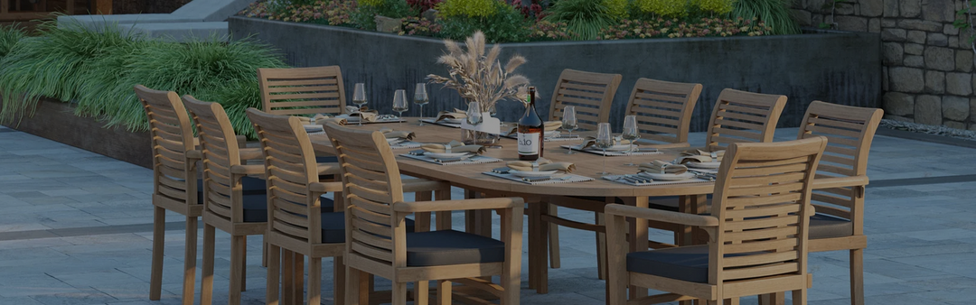 10 Seat Garden Furniture Sets