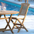 Teak   Folding  Chairs