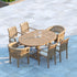 valencia teak dining set
