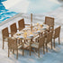 teak dining set