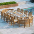 buy athens teak dining set