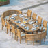 luxury garden table and chairs