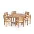extendable outdoor teak set