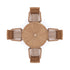 Top view of victoria teak dining set