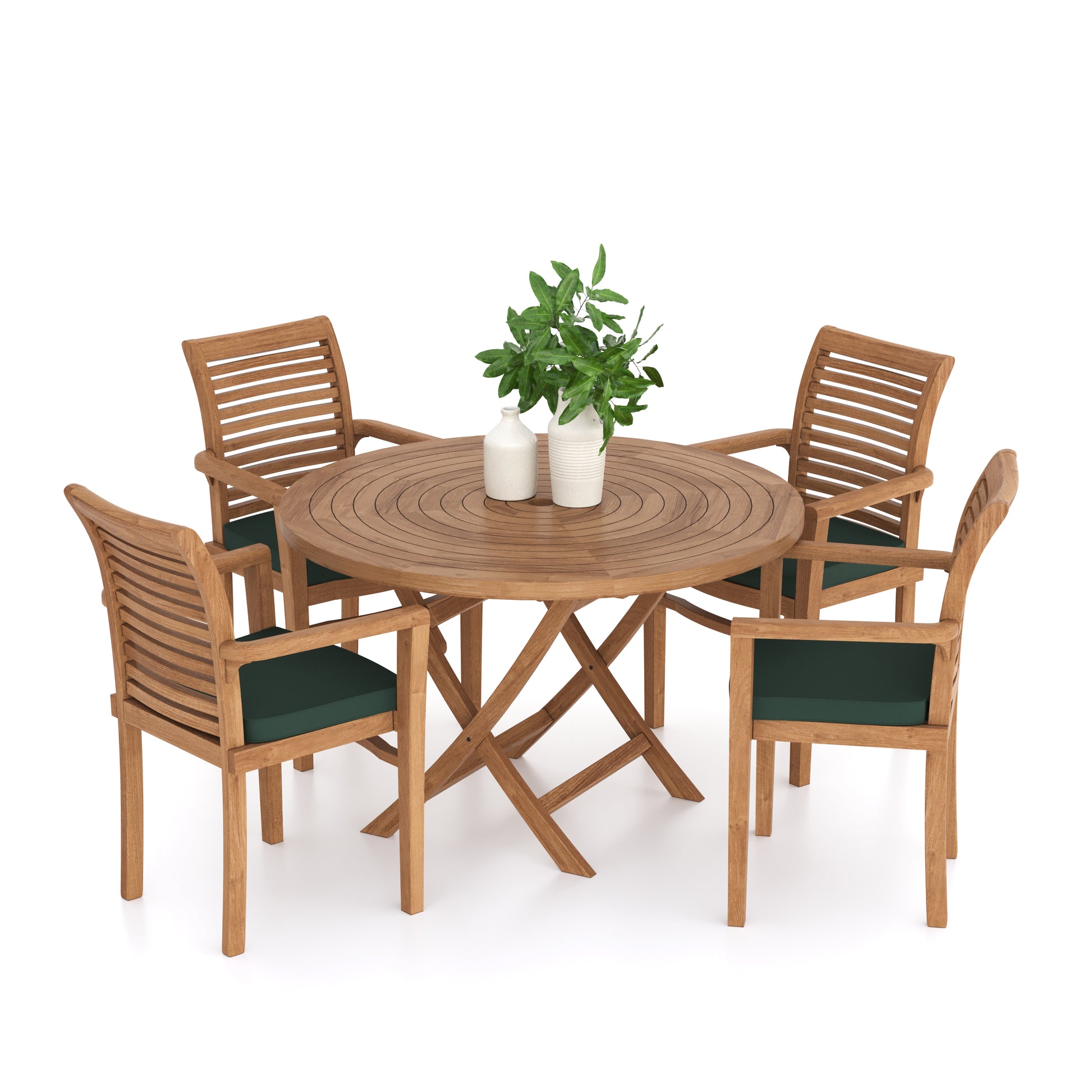 premium teak garden dining set