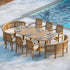 Luxury outdoor dining set