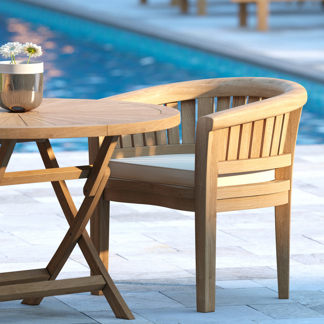 premium teak garden chairs