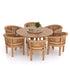 Luxury teak garden dining set i