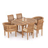 outdoor teak garden dining set 