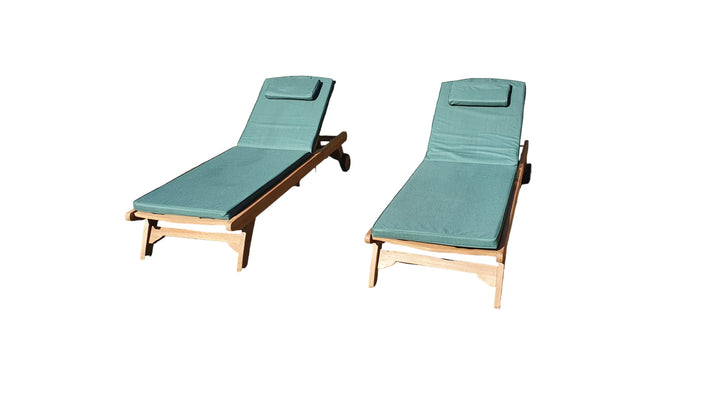 This is Eterna Homes sustainable teak garden furniture outdoor sun loungers, consisting of 1 sun lounger. Our teak wood is suitable for outdoor dining.