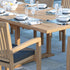 outdoor teak dining table and chairs