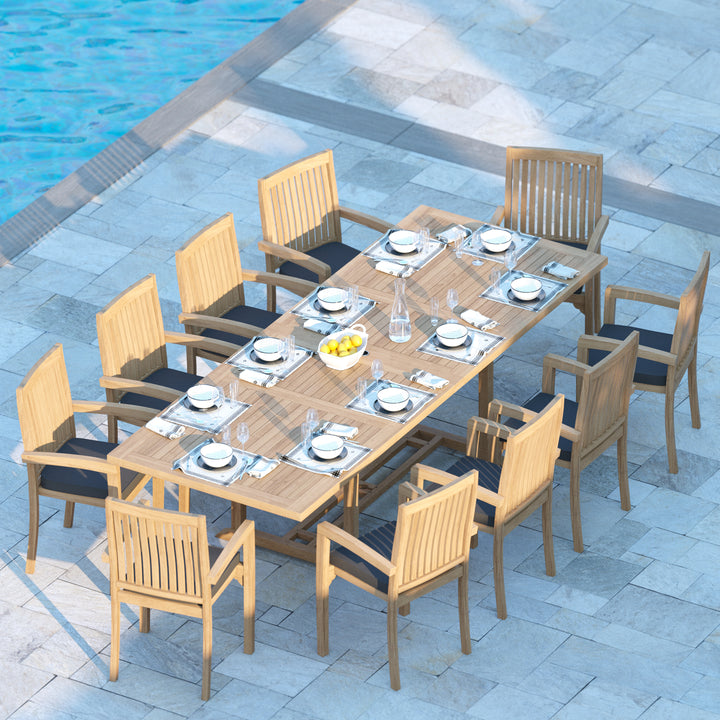  prague teak dining set 