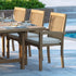 Teak Outdoor dining chairs