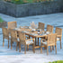 teak patio dining set