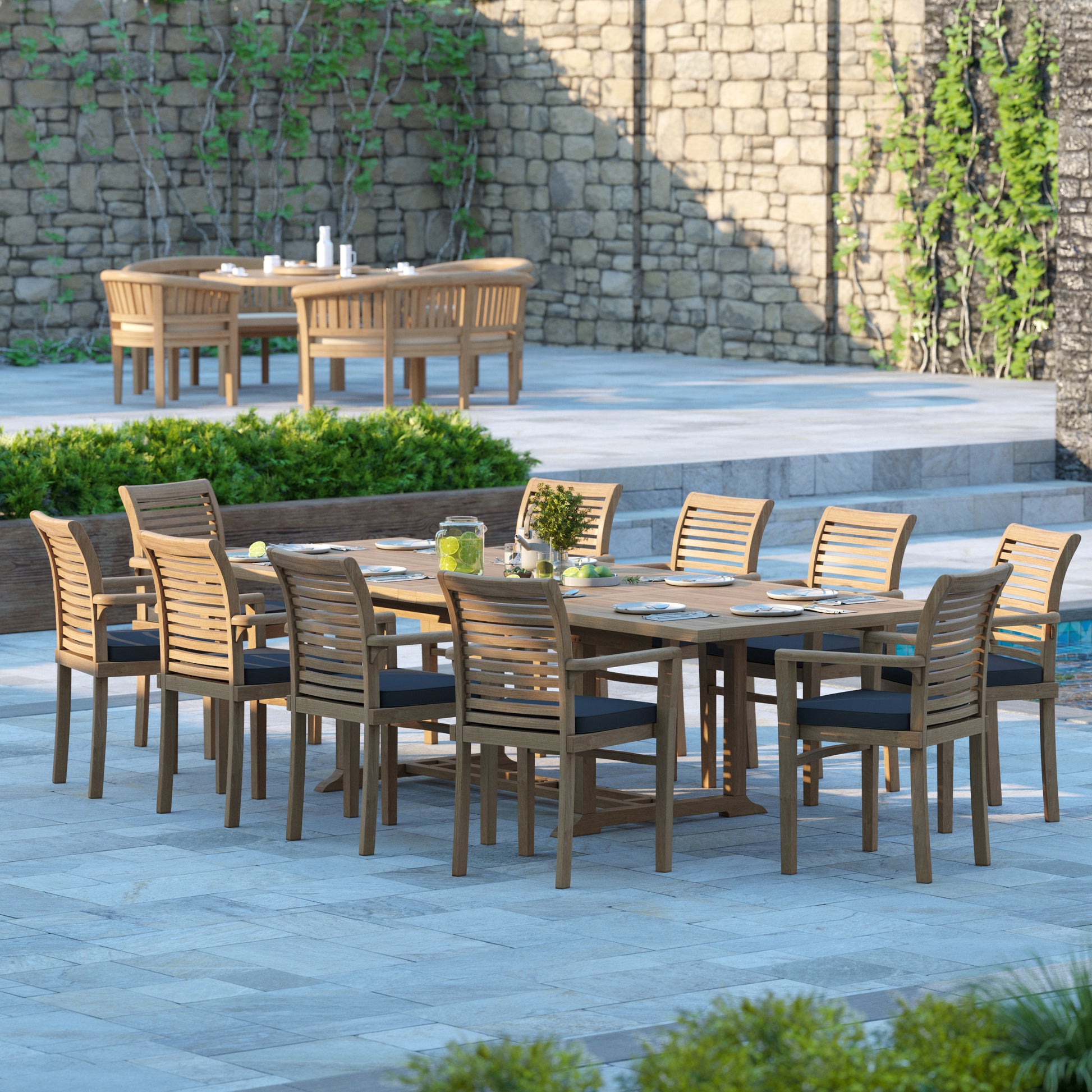 buy madrid teak dining set