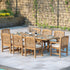 premium outdoor teak dining set