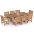premium outdoor teak dining set