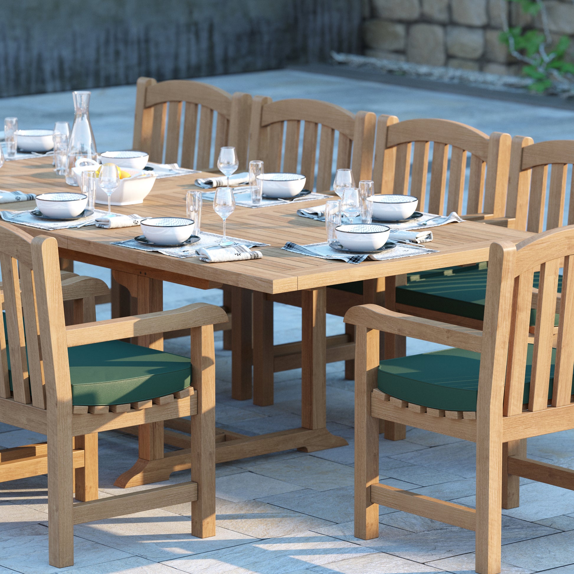  Luxury outdoor teak furniture