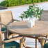 premium teak garden dining set