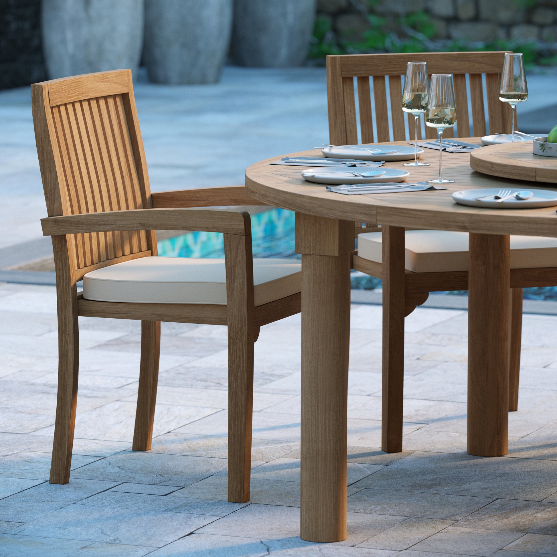 Henley stacking chairs