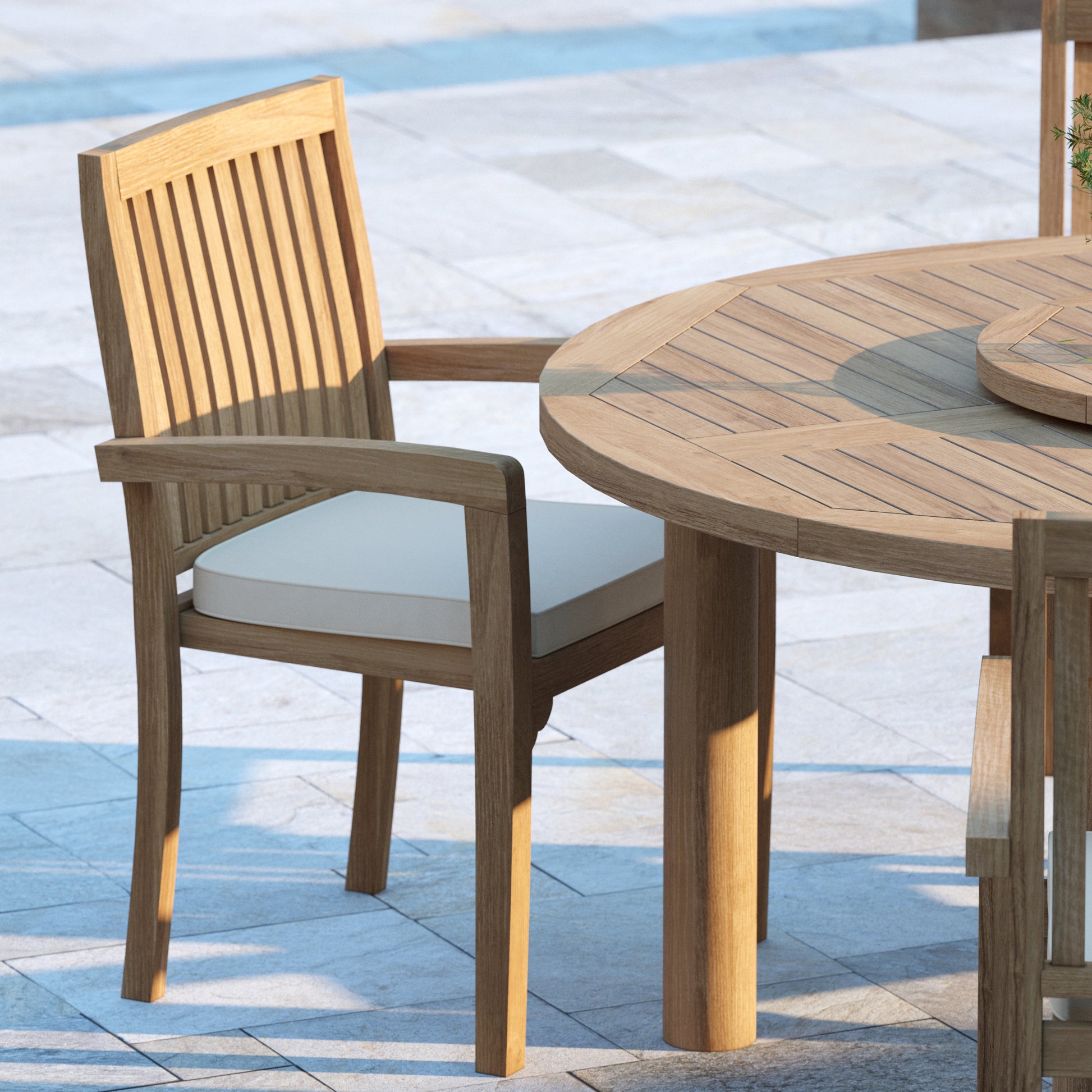 premium teak garden chairs
