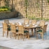 luxury patio teak furniture