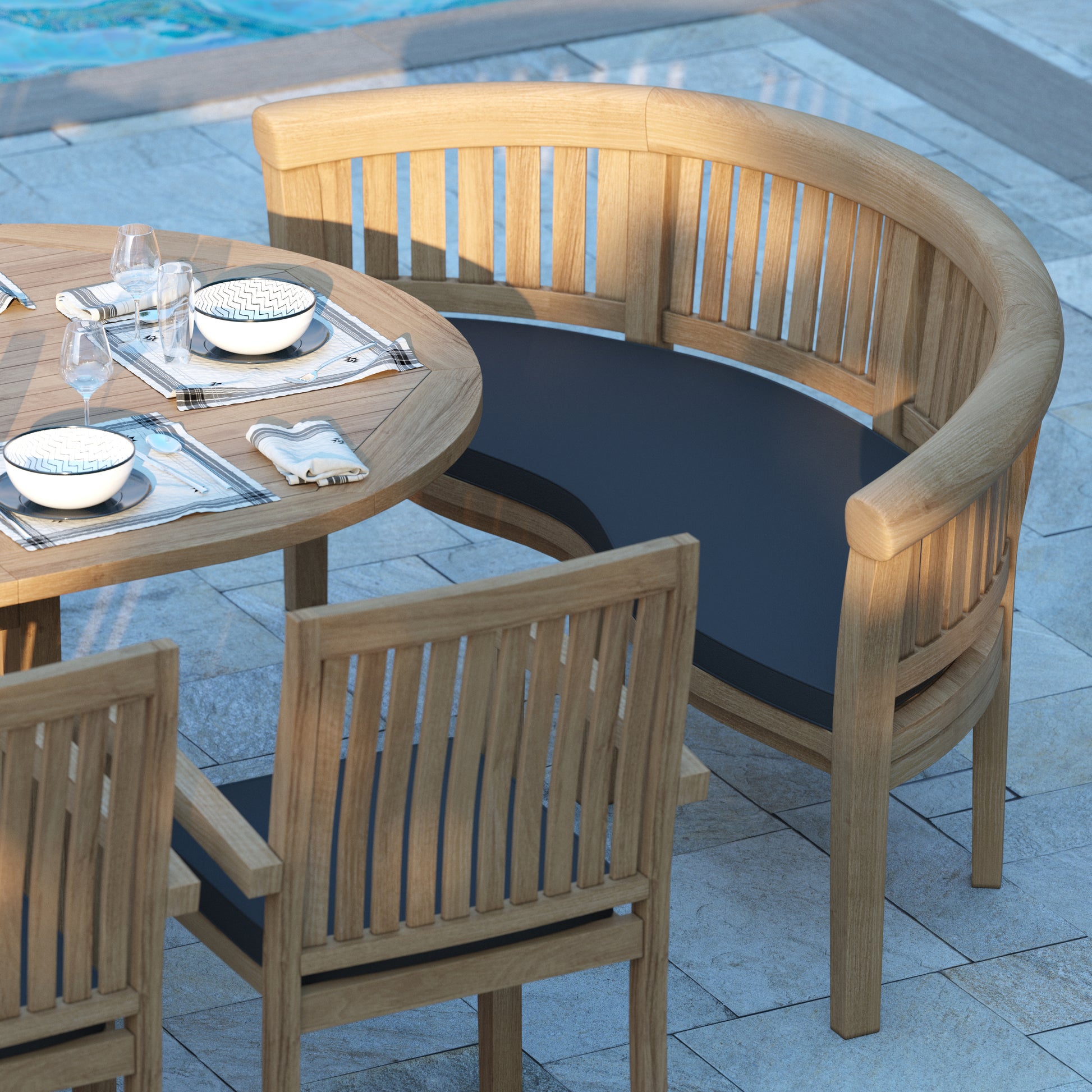 Teak San Francisco Bench