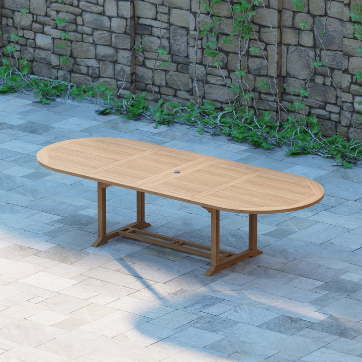 Teak Table 2-3m Oval