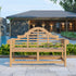 Teak garden Lutyens bench