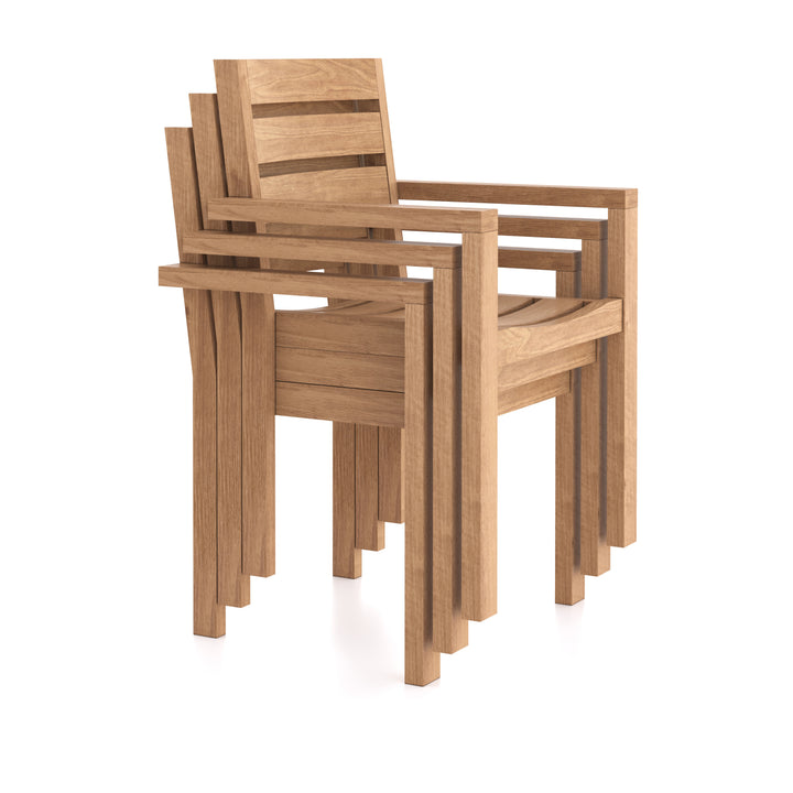 Marlow Stacking Chair with cushion