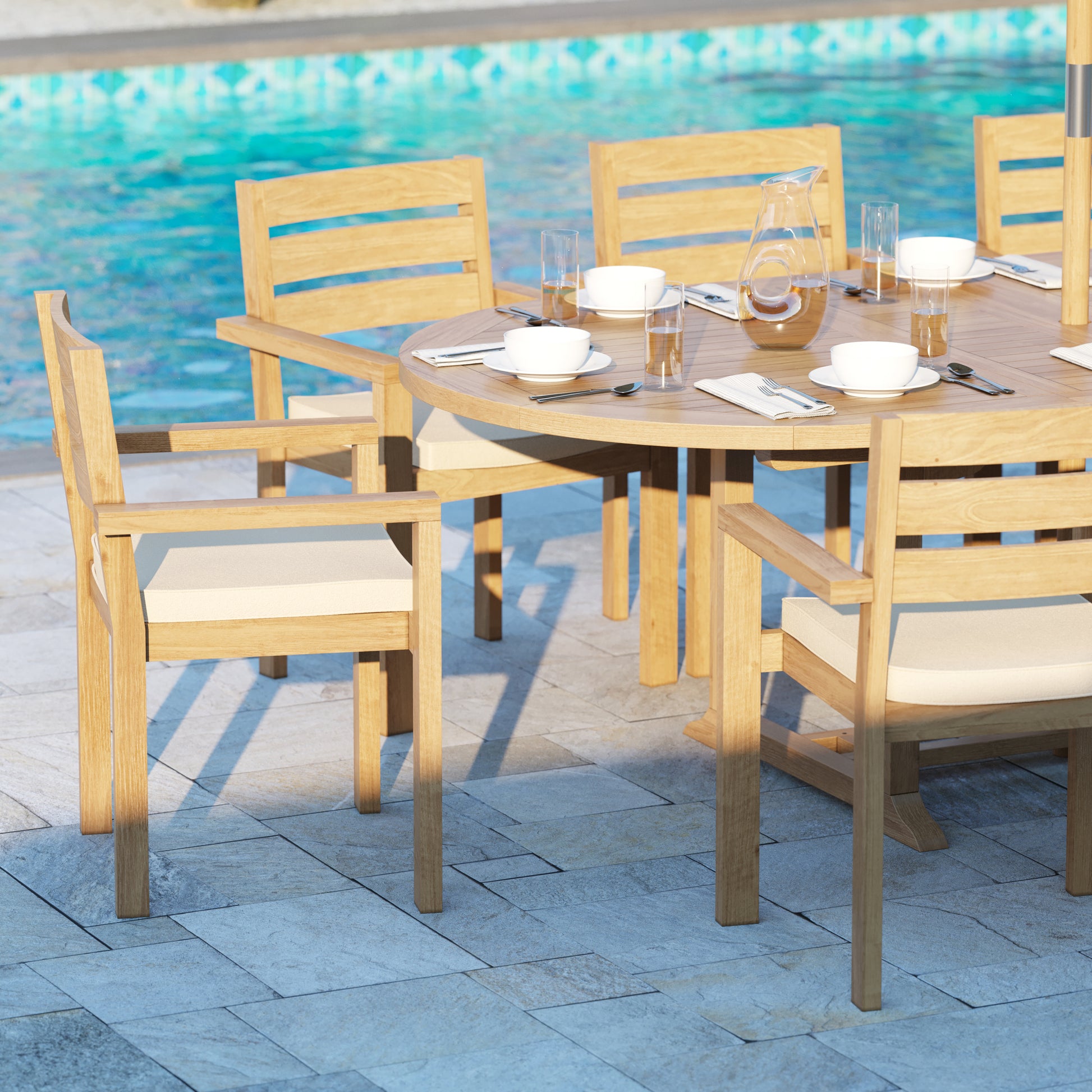 Marlow stacking chairs