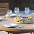Food on Luxury Teak Dining Set