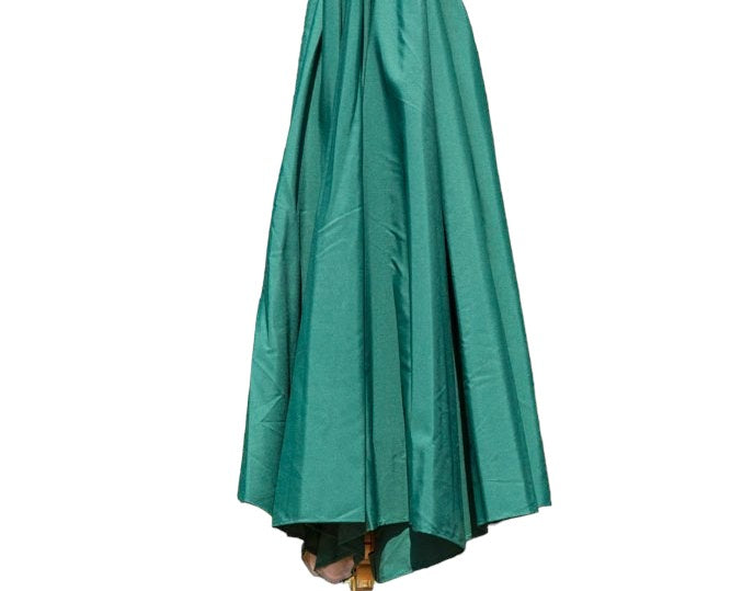 Parasol - Green Canopy and Solid Wood Pole