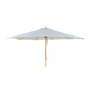 Parasol - Cream Canopy and Solid Wood Pole