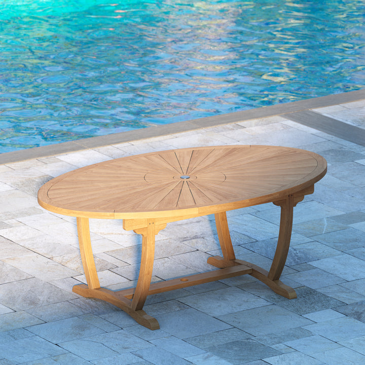 Teak Table 2m Sunshine