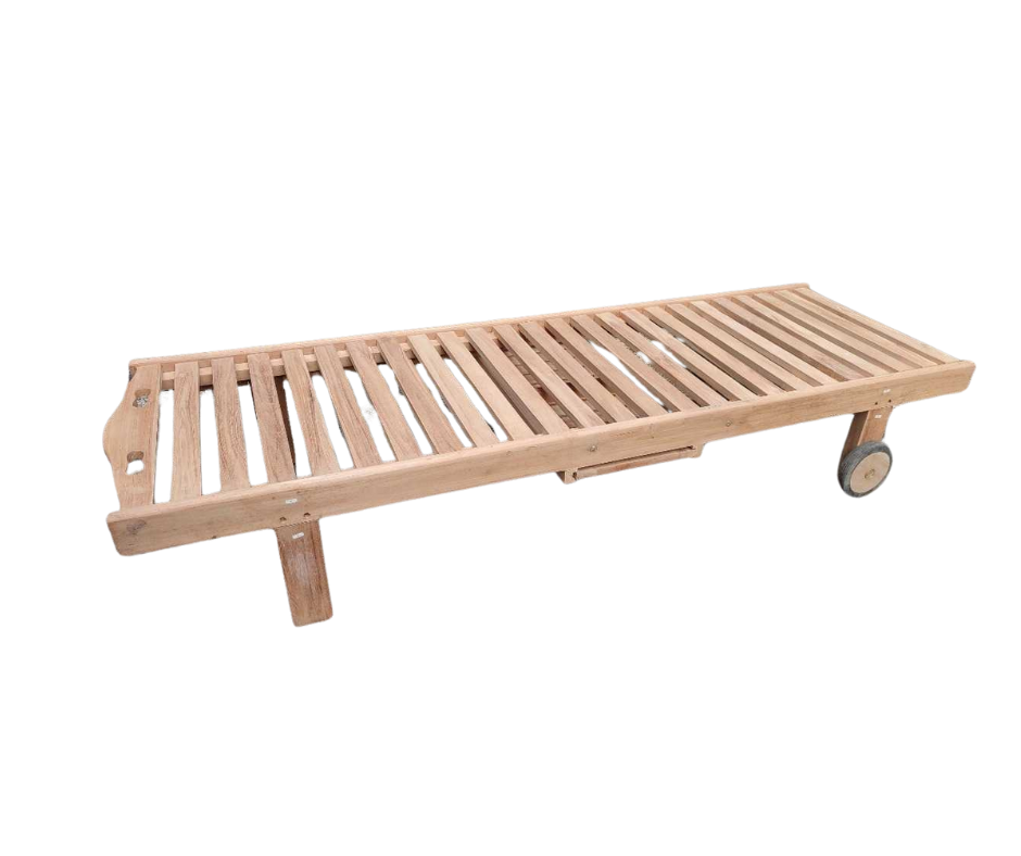 Teak Sun Lounger with Leg Lift (Price for One)