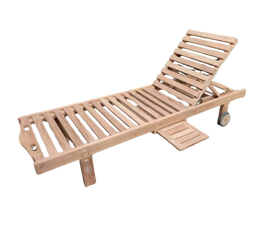Teak Sun Lounger