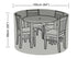 Round Garden Set Cover