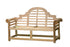 Lutyens style garden bench