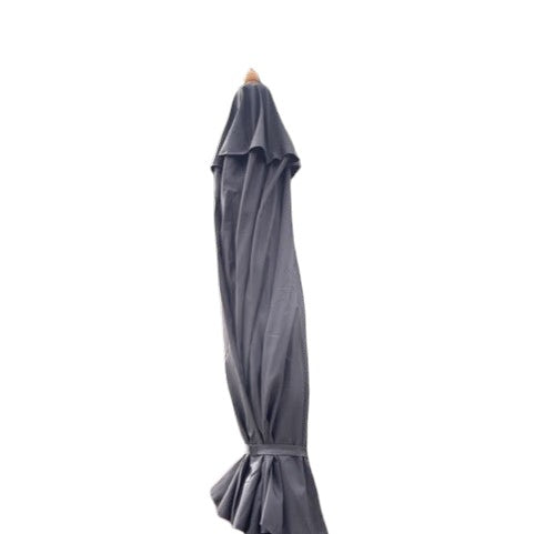 Parasol - Black Canopy and Solid Wood Pole